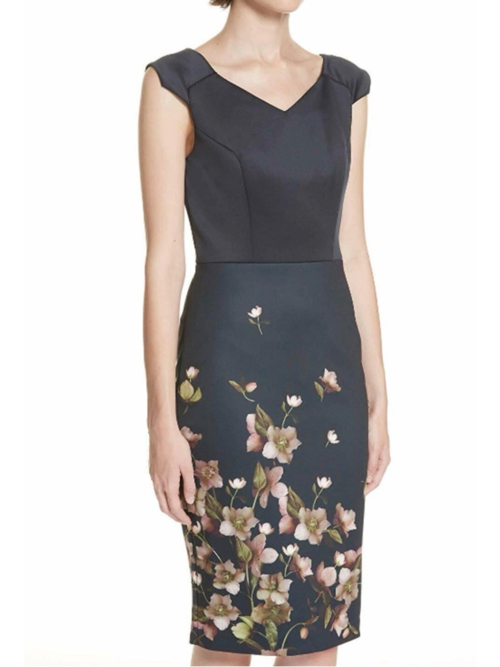 Ted Baker Hilldi Dress in Navy